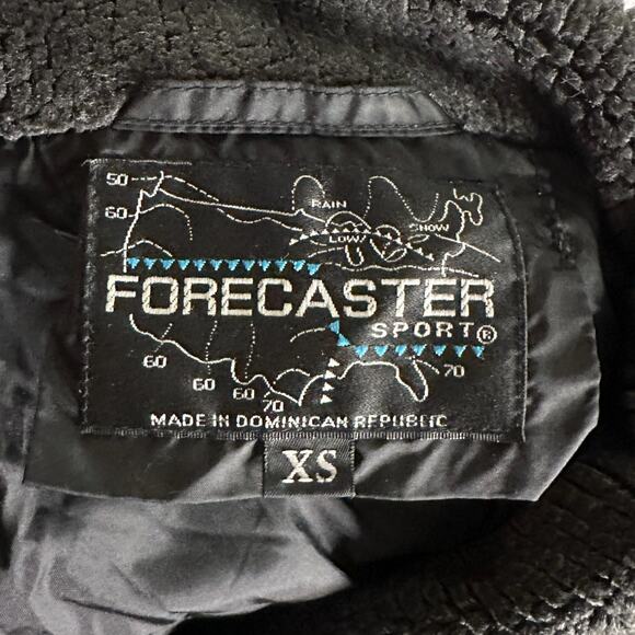 Forecaster Sport Men’s Dark Gray Fleece Full Zip Jacket, XS, Pre-owned - Picture 4 of 6